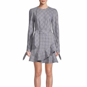 Lea & Viola Grey Plaid Dress